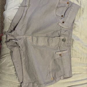 Levi's Lavender Denim Shorts
